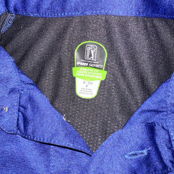 Men’s PGA Tour Pro Series Golf Shirt Size S - Picture 2 of 5